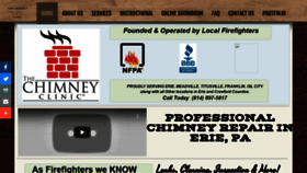 What Thechimneyclinic.com website looked like in 2020 (4 years ago)