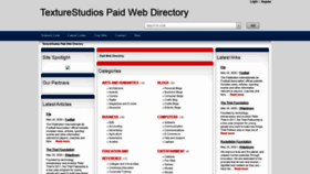 What Texturestudios.net website looked like in 2020 (3 years ago)