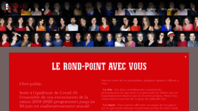 What Theatredurondpoint.info website looked like in 2020 (3 years ago)