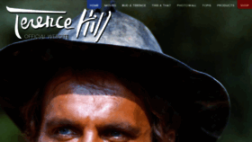 What Terencehill.com website looked like in 2020 (3 years ago)