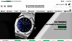 What Time4diamonds.com website looked like in 2020 (3 years ago)