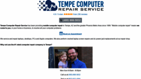 What Tempecomputerrepairservice.net website looked like in 2020 (4 years ago)