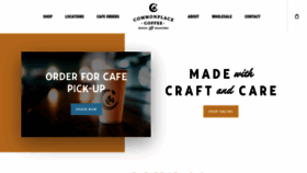 What Thecommonplacecoffeehouse.com website looked like in 2020 (4 years ago)