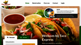 What Tacoexpress.nl website looked like in 2020 (3 years ago)