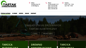 What Tartak-borsuk.pl website looked like in 2020 (3 years ago)
