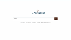 What Theanswerhub.com website looked like in 2020 (3 years ago)