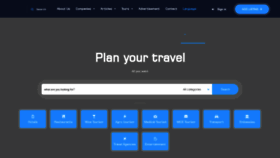 What Travelingeorgia.ge website looked like in 2020 (3 years ago)