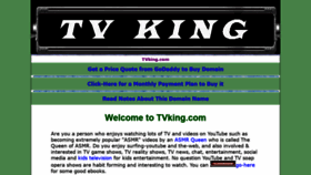 What Tvking.com website looked like in 2020 (3 years ago)