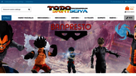 What Todosaintseiya.com website looked like in 2020 (3 years ago)