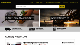 What Trade-mart.co.uk website looked like in 2020 (3 years ago)