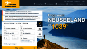 What Travel-overland.de website looked like in 2020 (3 years ago)