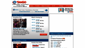 What Tvtango.com website looked like in 2020 (3 years ago)