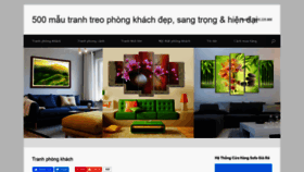 What Tranhtreophongkhachdep.com website looked like in 2020 (3 years ago)