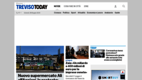 What Trevisotoday.it website looked like in 2020 (3 years ago)