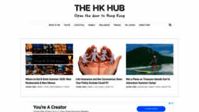 What Thehkhub.com website looked like in 2020 (3 years ago)
