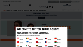 What Tom-tailor.eu website looked like in 2020 (3 years ago)