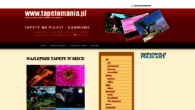 What Tapetomania.pl website looked like in 2020 (3 years ago)