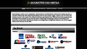What Themainstreammedia.com website looked like in 2020 (3 years ago)