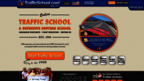 What Trafficschool.com website looked like in 2020 (3 years ago)