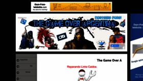What Thegameoverargentina.es.tl website looked like in 2020 (3 years ago)