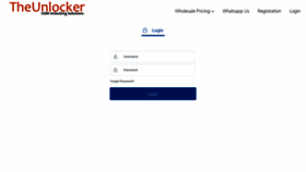 What Theunlocker.co website looked like in 2020 (3 years ago)