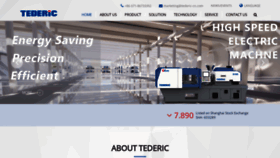 What Tedericglobal.com website looked like in 2020 (3 years ago)