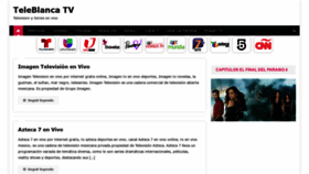 What Teleblanca.com website looked like in 2020 (3 years ago)