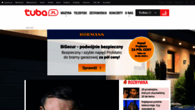 What Tuba.pl website looked like in 2020 (5 years ago)