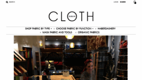 What Theclothshop.ie website looked like in 2020 (3 years ago)