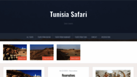 What Tunisia-safari.com website looked like in 2020 (3 years ago)