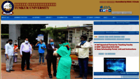 What Tumkuruniversity.ac.in website looked like in 2020 (3 years ago)