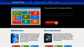 What Thundershare.net website looked like in 2020 (3 years ago)