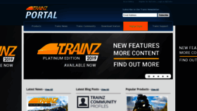 What Trainzportal.com website looked like in 2020 (3 years ago)
