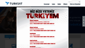 What Turksat.com.tr website looked like in 2020 (3 years ago)