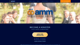 What Theamm.org website looked like in 2020 (3 years ago)