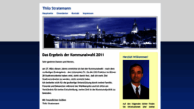What Thilo-stratemann.de website looked like in 2020 (3 years ago)