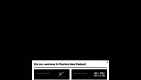 What Tourismnewzealand.com website looked like in 2020 (3 years ago)