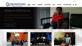 What Transitionsfoundation.org website looked like in 2020 (3 years ago)