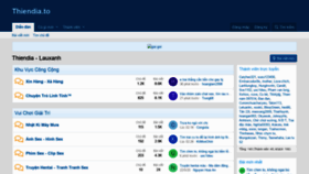 What Thiendia.to website looked like in 2020 (5 years ago)