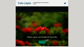 What Tuliolopez.com.mx website looked like in 2020 (3 years ago)