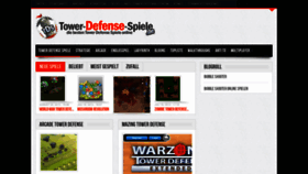 What Tower-defense-spiele.de website looked like in 2020 (3 years ago)
