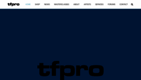 What Tfpro.com website looked like in 2020 (3 years ago)