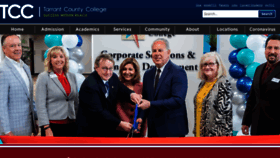 What Tccd.edu website looked like in 2020 (5 years ago)