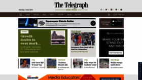 What Telegraphindia.com website looked like in 2020 (3 years ago)