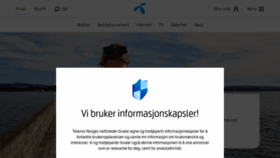What Telenor.no website looked like in 2020 (3 years ago)
