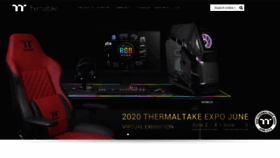 What Thermaltake.com website looked like in 2020 (3 years ago)