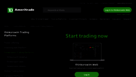 What Thinkorswim.com website looked like in 2020 (3 years ago)