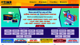 What Time4education.com website looked like in 2020 (3 years ago)