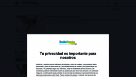 What Todopapas.com website looked like in 2020 (3 years ago)