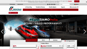 What Trenitalia.com website looked like in 2020 (3 years ago)